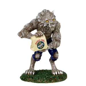 Lemax Village Collection Wolfie Eats Out #32200