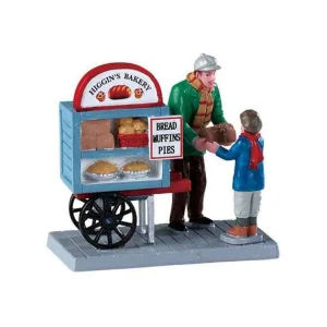 Lemax Village Collection Delivery Bread Cart #92749