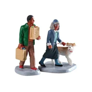 Lemax Village Collection Happy To Help, Set Of 2 #92742
