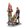 Lemax Village Collection Family Holiday Shopping Spree, Set Of 2 #22124