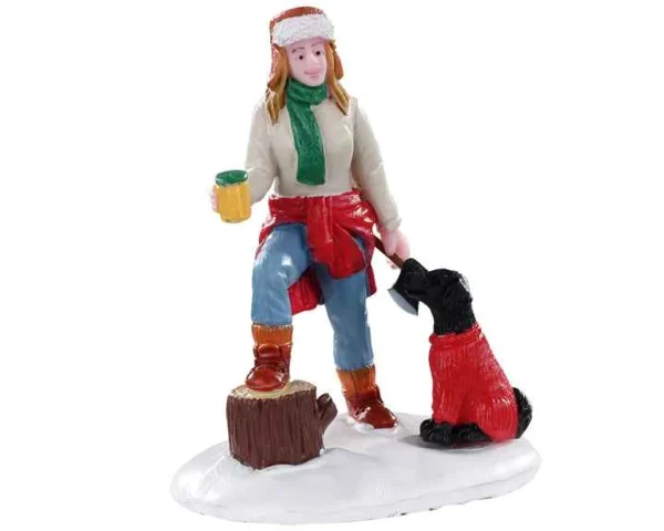 Lemax Village Collection Lumberjill Sonia Figurine #02965