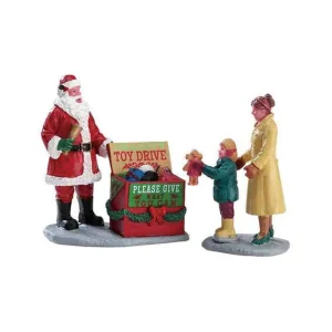 Lemax Village Collection A Season Of Giving, Set Of 2 #52347