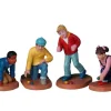 Lemax Village Collection Marbles Champ, Set Of 4 #22118