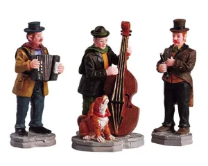 Lemax Village Collection Streetside Trio, Set Of 3 #52035