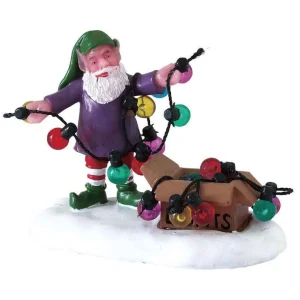 Lemax Village Collection Untangling The Lights #72551