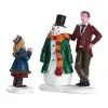 Lemax Village Collection Dad's Snowman, Set Of 2 #82585