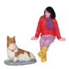 Lemax Village Collection A Short Break, Set Of 2 Figurines #52366