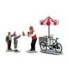 Lemax Village Collection Gelato Cart, Set Of 4 #32139