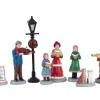 Lemax Village Collection Baily's Music School Carolers Set Of 8 #02949