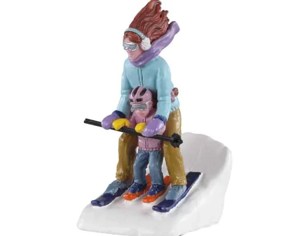 Lemax Village Collection Mommy & Me Ski #02938