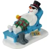 Lemax Village Collection Relaxing Snowman Figurine #12039