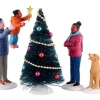 Lemax Village Collection The Final Touch, Set Of 4 Figurines #12032