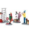 Lemax Village Collection Getting Ready To Decorate, Set Of 4 Figurine #12030