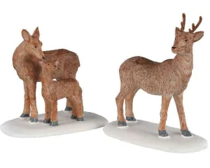 Lemax Village Collection Deer Family, Set Of 2 #02929