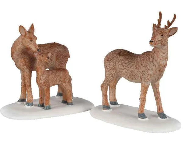 Lemax Village Collection Deer Family, Set Of 2 #02929