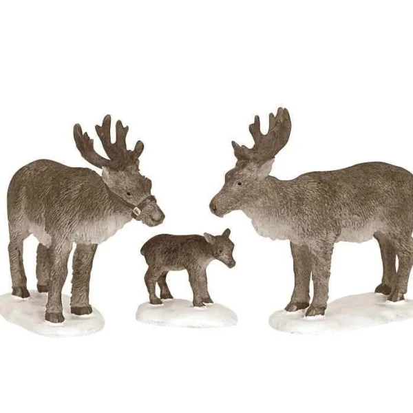 Lemax Village Collection Reindeer, Set Of 3 #62242