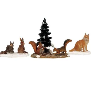 Lemax Village Collection Woodland Animals, Set Of 4 #12516