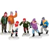 Lemax Village Collection The Home Team, Set Of 5 #42240