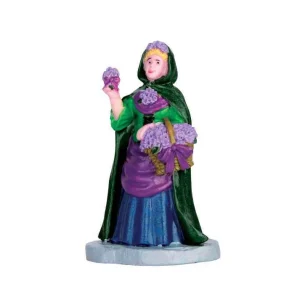 Lemax Village Collection Violet Vendor #62452