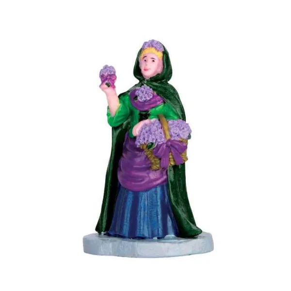 Lemax Village Collection Violet Vendor #62452