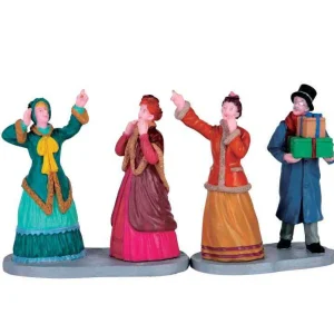 Lemax Village Collection Window Shoppers, Set Of 2 #62451