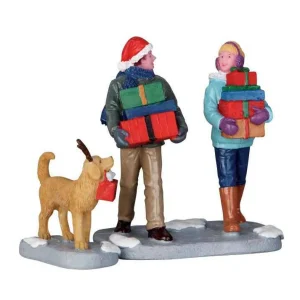 Lemax Village Collection Christmas Party, Set Of 2 #62445