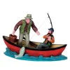 Lemax Village Collection Canoe Catch #52344