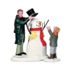 Lemax Village Collection Sharp-Dressed Snowman, Set Of 2 #52352
