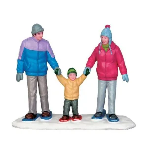 Lemax Village Collection Snowshoe Family #52336