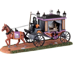 Lemax Village Collection Spooky Victorian Hearse #13551