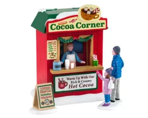 Lemax Village Collection Cocoa Corner, Set Of 3 #13571