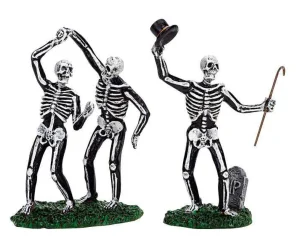 Lemax Village Collection Dancing Skeletons, Set Of 2 #72377