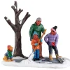 Lemax Village Collection Shoveling The Driveway #23594