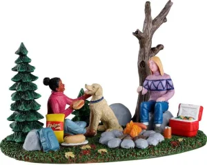 Lemax Village Collection Fall Camping Trip #23597