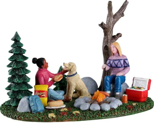 Lemax Village Collection Fall Camping Trip #23597