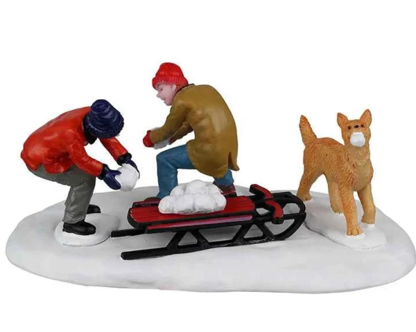 Lemax Village Collection Snowy Ammo Operation #23601
