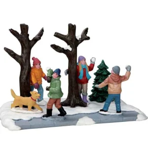 Lemax Village Collection Snowball Ambush #53216