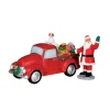 Lemax Village Collection Santa's Truck, Set Of 2 #53219