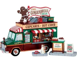 Lemax Village Collection The Gingerbread Man, Set Of 3 #63278