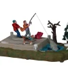 Lemax Village Collection Too Big A Catch, Battery Operated (4.5V) #24952