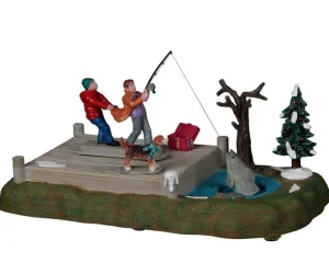 Lemax Village Collection Too Big A Catch, Battery Operated (4.5V) #24952