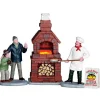 Lemax Village Collection Outdoor Pizza Oven #64066
