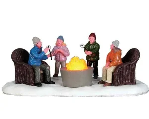Lemax Village Collection Fire Pit #74227
