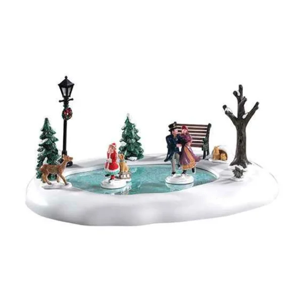 Lemax Village Collection Victorian Skaters #94527