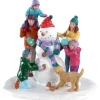Lemax Village Collection Snowman Teamwork #03511
