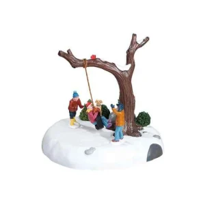 Lemax Village Collection Tire Swing Twirl #84354