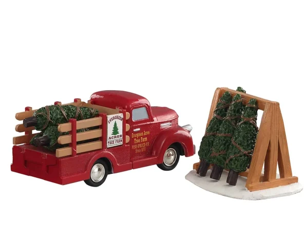 Lemax Village Collection Tree Delivery, Set Of 2 #93423