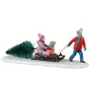 Lemax Village Collection Bringing Home Our Tree #33628