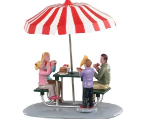Lemax Village Collection Lunch At The Park #93432