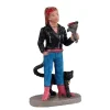 Lemax Village Collection Tattoo Katarina & Cat #12045